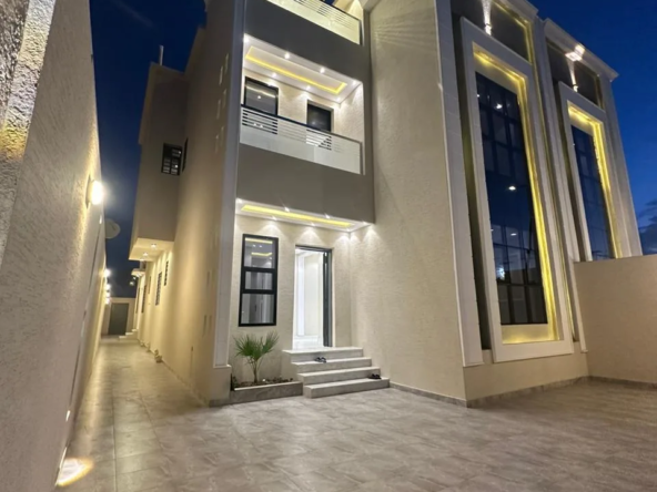 فلل للبيع في خميس مشيط مخطط 1